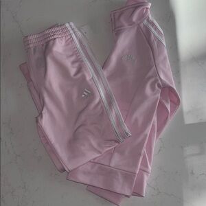 NWT Adidas Kids Light Pink Joggers - Size 5